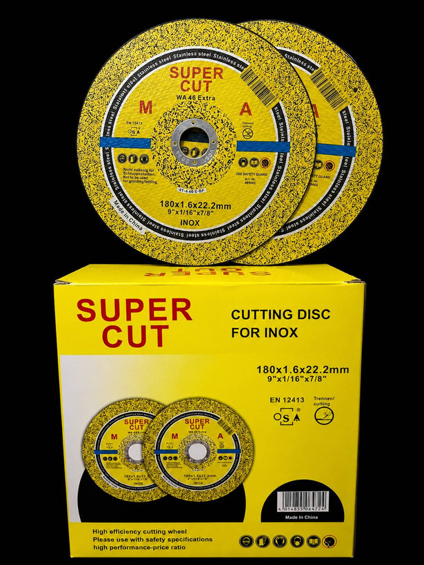 صفحه برش استیل SUPER CUT مدل WA46 Extra سایز 180x1.6x22.2 میلی متر